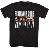 Reservoir Dogs Character Rectangles T-Shirt officially licensed graphic tee