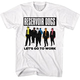 Reservoir Dogs Color Codes T-Shirt officially licensed graphic tee