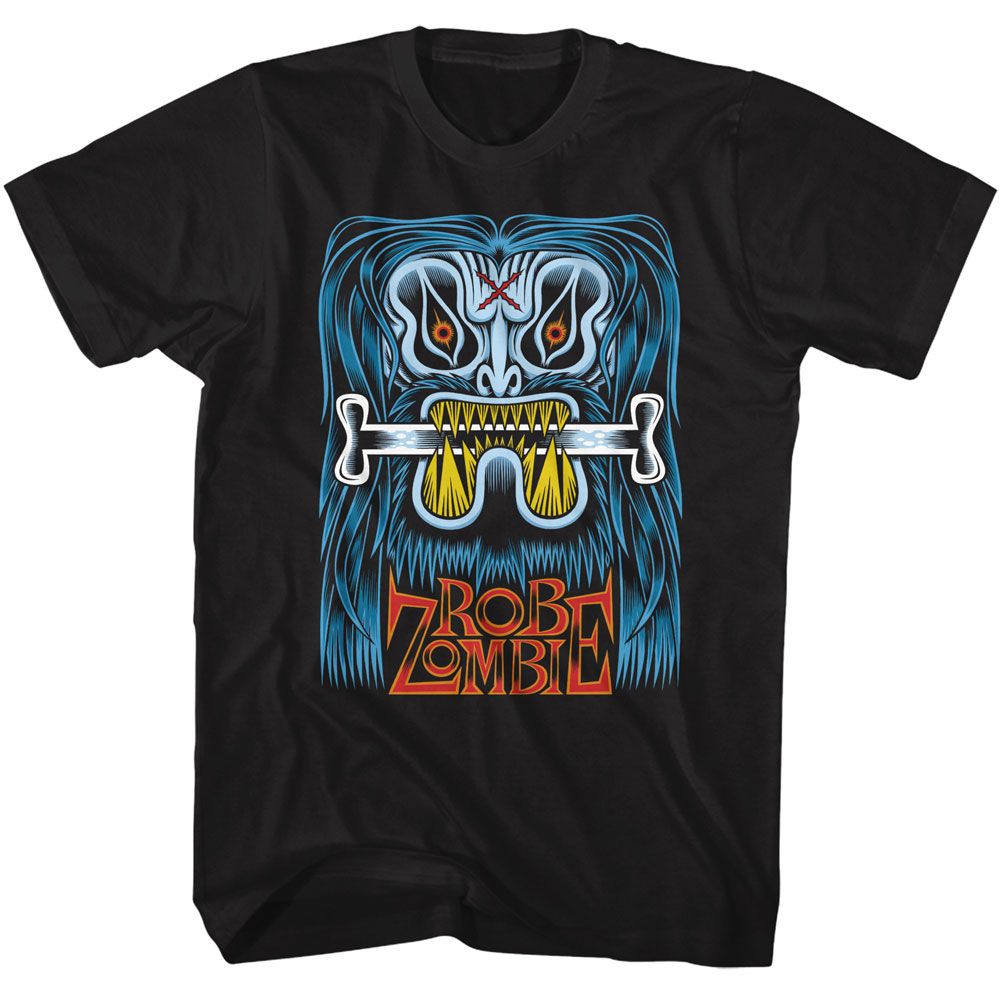 officially licensed Rob Zombie Blue Beast T-Shirt tee