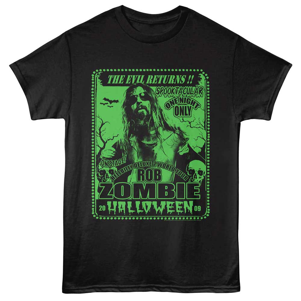 officially licensed Rob Zombie Hellbilly Deluxe 2 T-Shirt tee