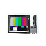 Retro TV Sticker