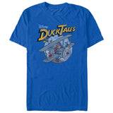 Retro DuckTales cartoon graphic tee with Launchpad McQuack airplane adventure design