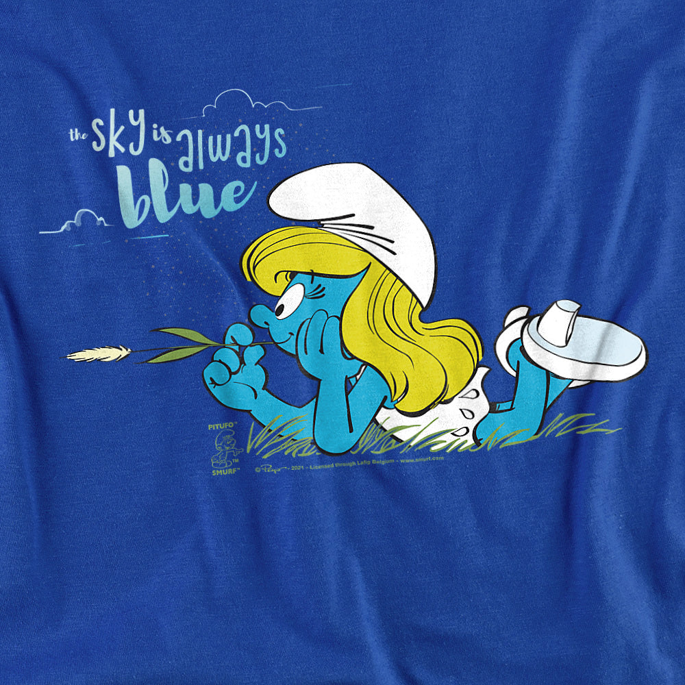 Smurfs Smurfette “The Sky is Always Blue” T-Shirt