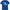 Royal blue t-shirt featuring Smurfette lying in the grass with text that reads “The sky is always blue.”