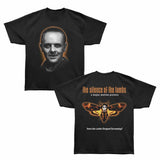SILENCE OF THE LAMBS SOL HANNIBAL FACE COLOR MOTH F B BLACK