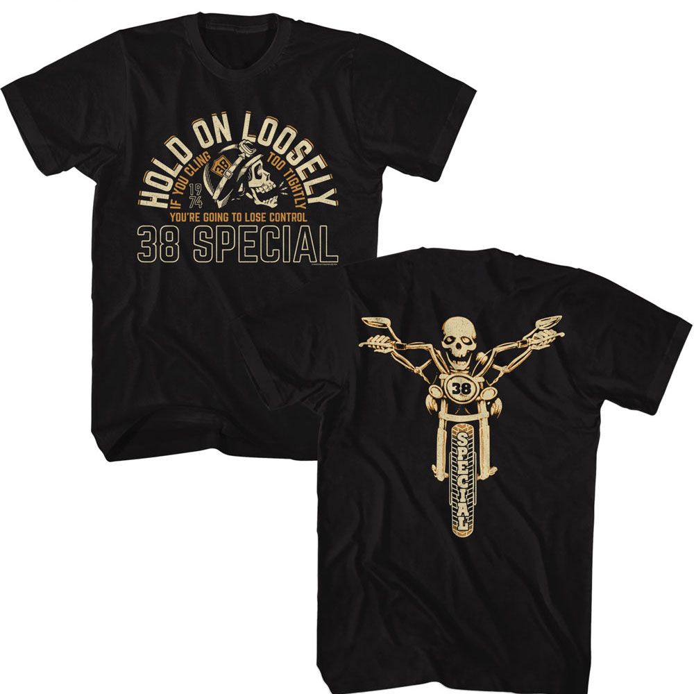 officially licensed 38 Special Lose Control band tee