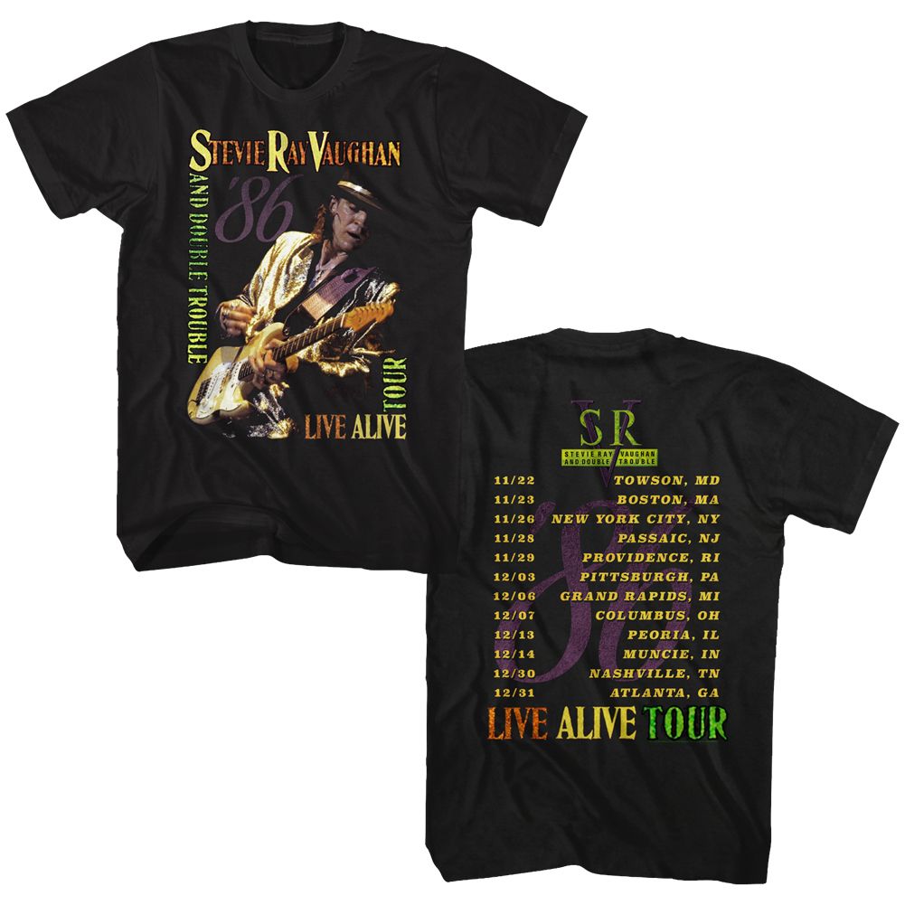 officially licensed Live Alive Tour T-Shirt tee