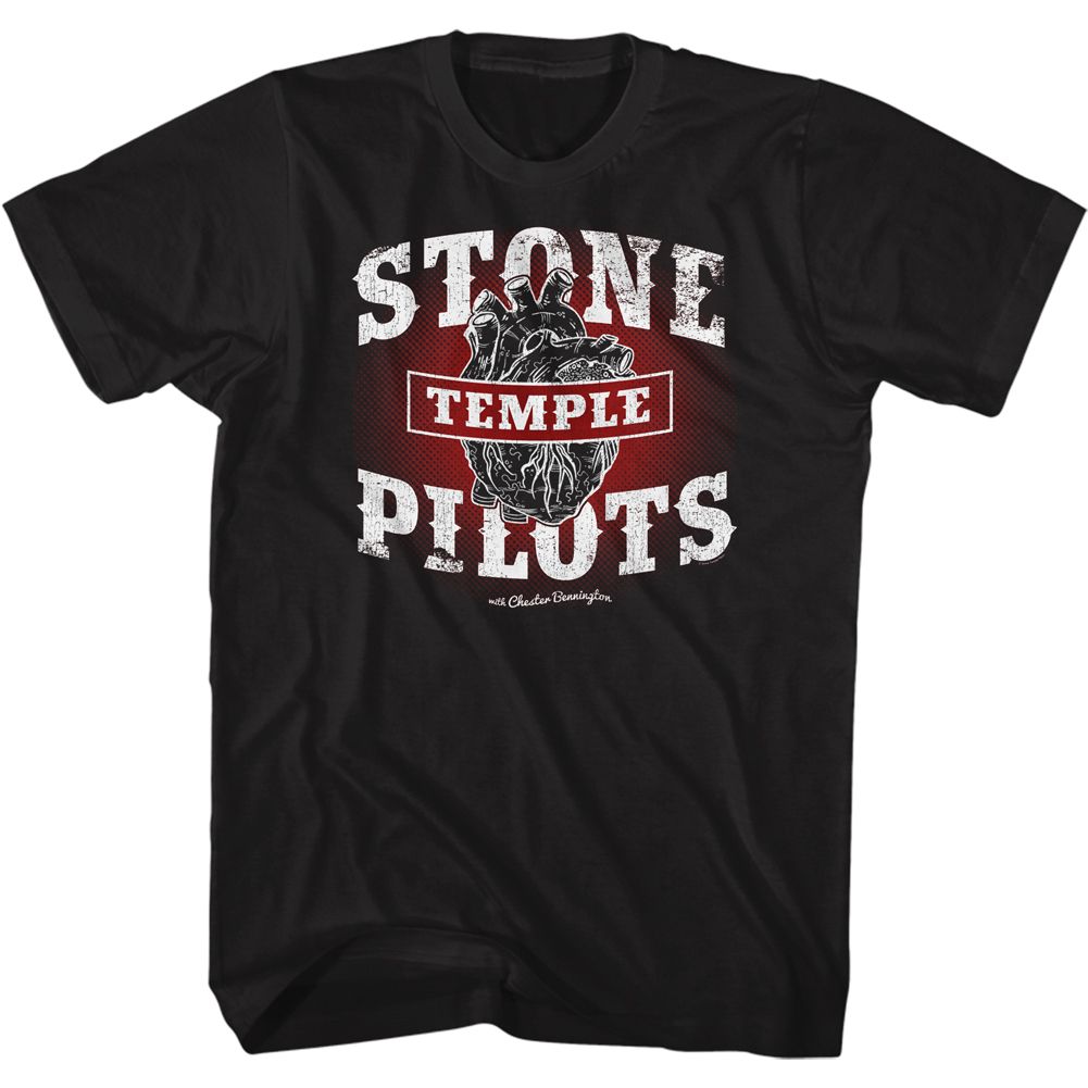officially licensed Stone Temple Pilots Black Heart T-Shirt tee