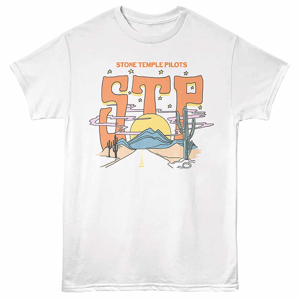 officially licensed Stone Temple Pilots Desert Scene T-Shirt tee