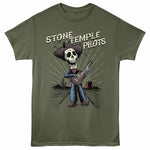 officially licensed Stone Temple Pilots Day of the Dead T-Shirt tee