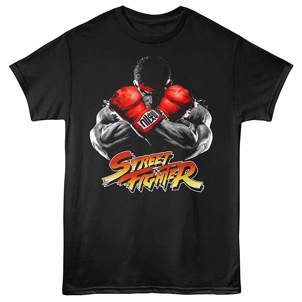 Street Fighter Ryu Logo T-Shirt officially licensed graphic tee