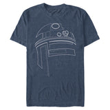 Star Wars R2-D2 Outline