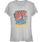 Star Wars Falcon Lt Vintage Athletic Heather graphic t-shirt