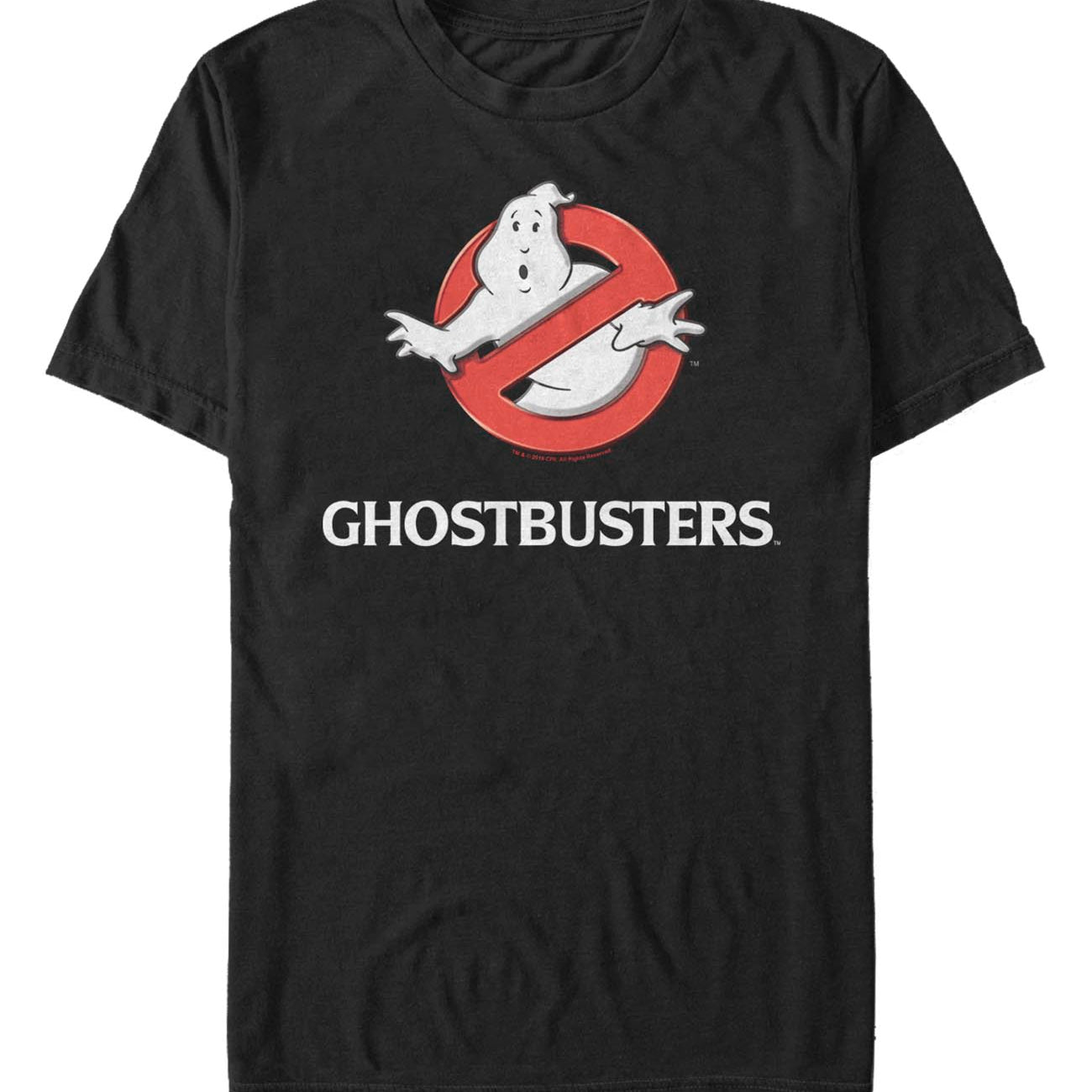 officially licensed Ghostbusters Classic Logo T-Shirt tee
