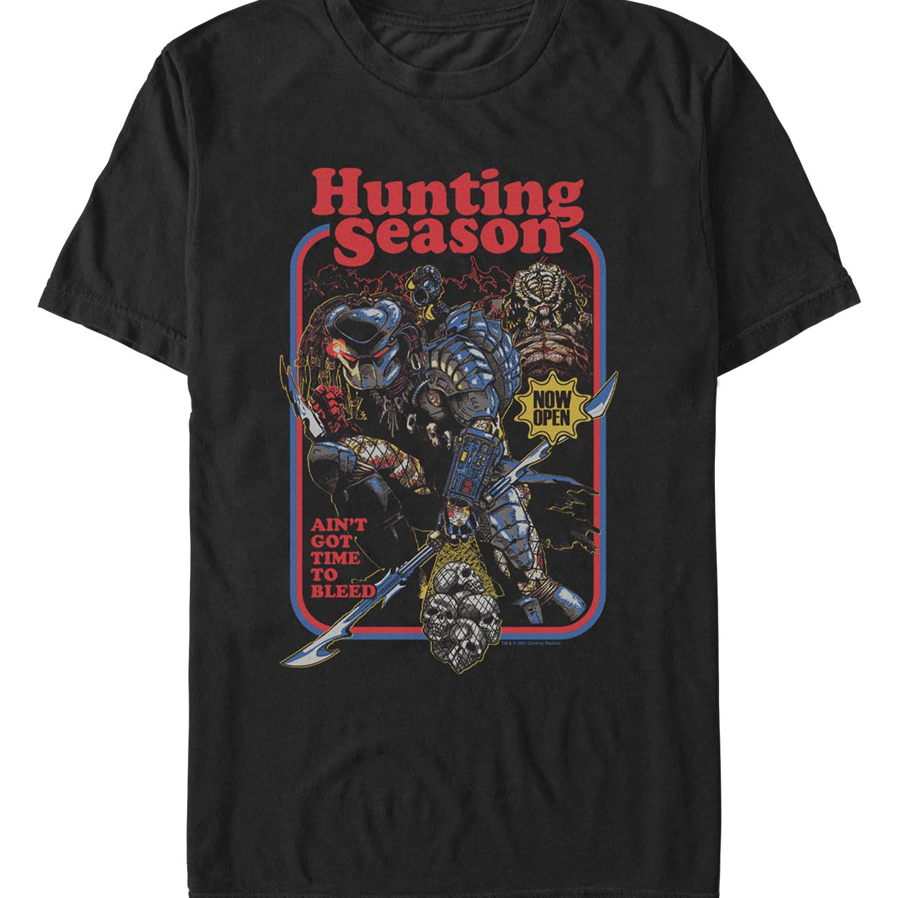 officially licensed Aliens vs. Predator Hunting Season T-Shirt tee