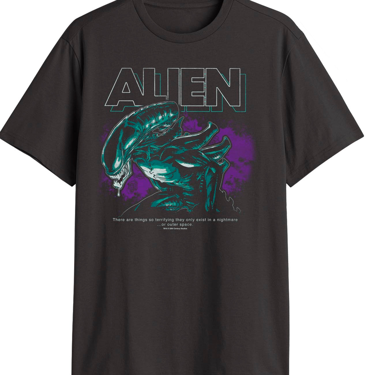 officially licensed Aliens vs. Predator Alien Nebula T-Shirt tee