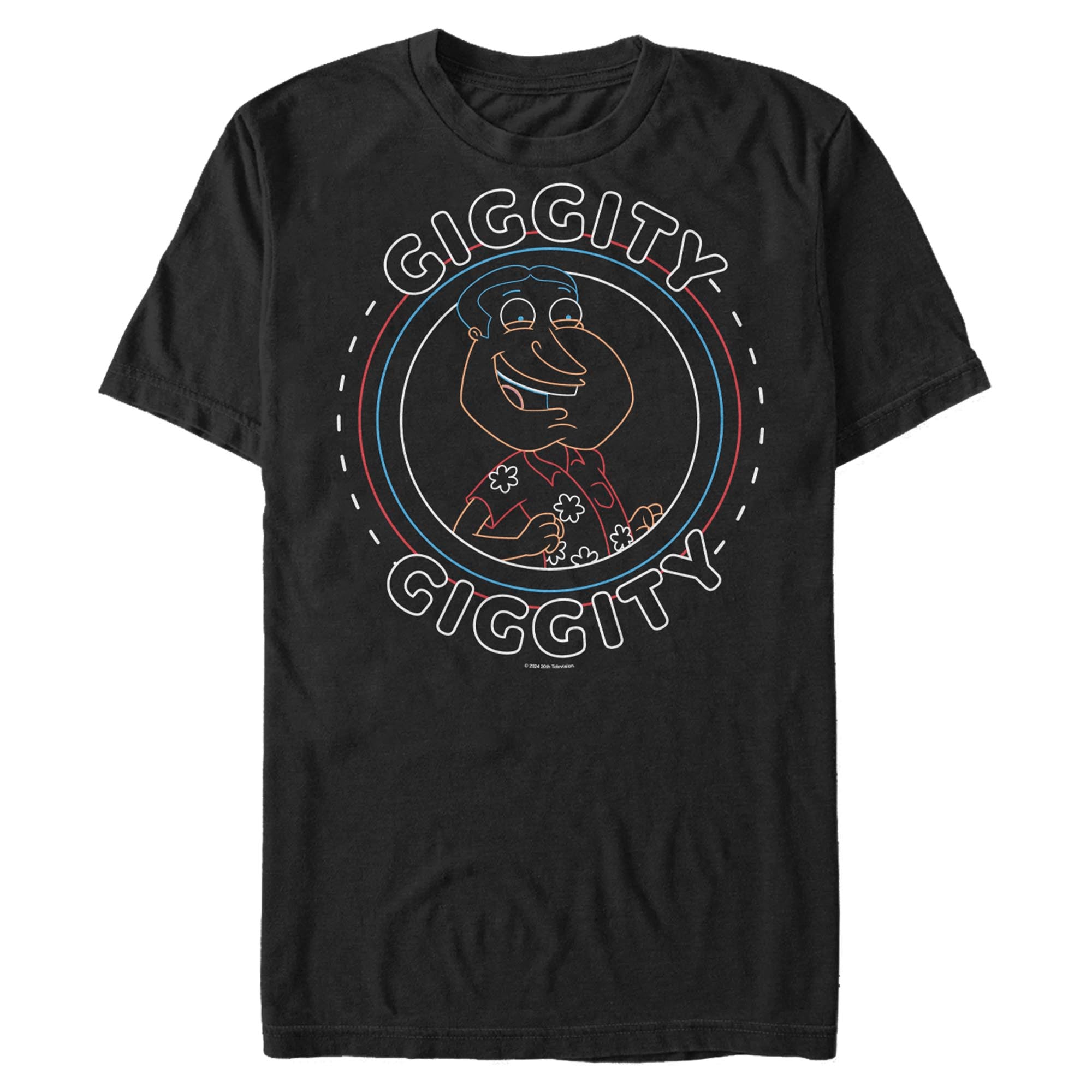 officially licensed Family Guy Giggidy Giggidy T-Shirt tee
