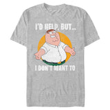 officially licensed Family Guy Peter Helpless T-Shirt tee