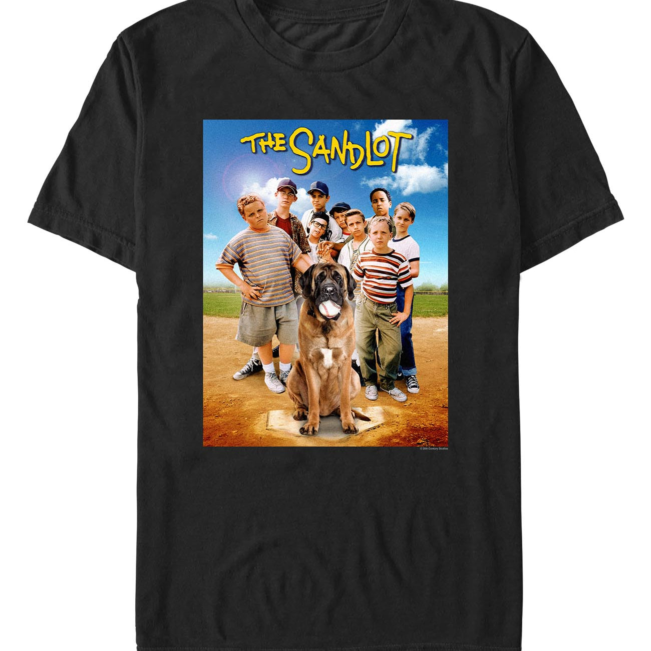 officially licensed The Sandlot Poster Sandlot T-Shirt tee