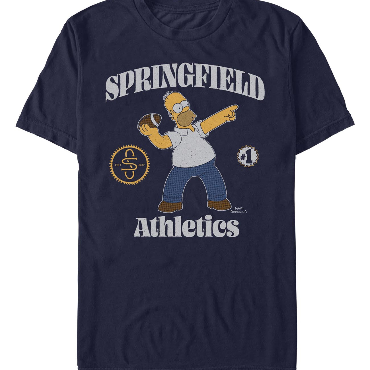 officially licensed The Simpsons Throw A Homer T-Shirt tee