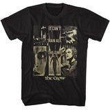 THE CROW CANT RAIN COLLAGE T-shirt