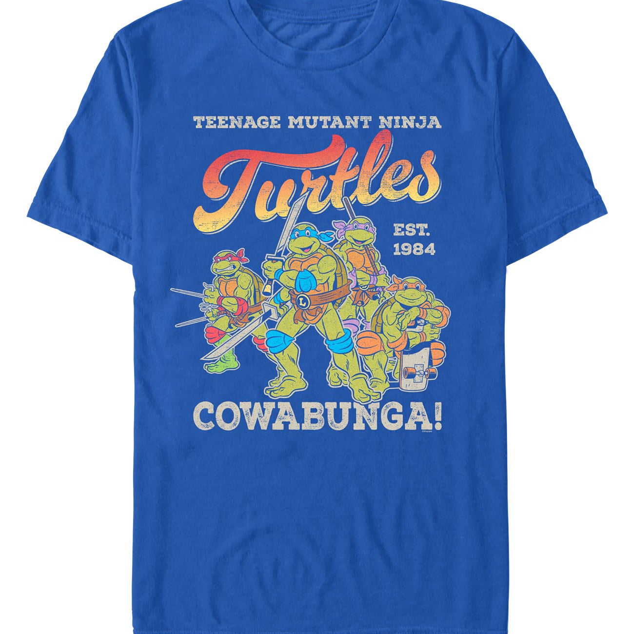 officially licensed Teenage Mutant Ninja Turtles Vintage Classic T-Shirt tee