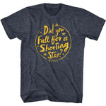 officially licensed Train Drops of Jupiter Lyrics Navy Heather T-Shirt tee