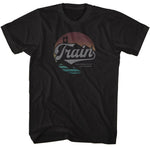 officially licensed Train San Francisco Cali Black T-Shirt tee