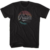 officially licensed Train San Francisco Cali Black T-Shirt tee