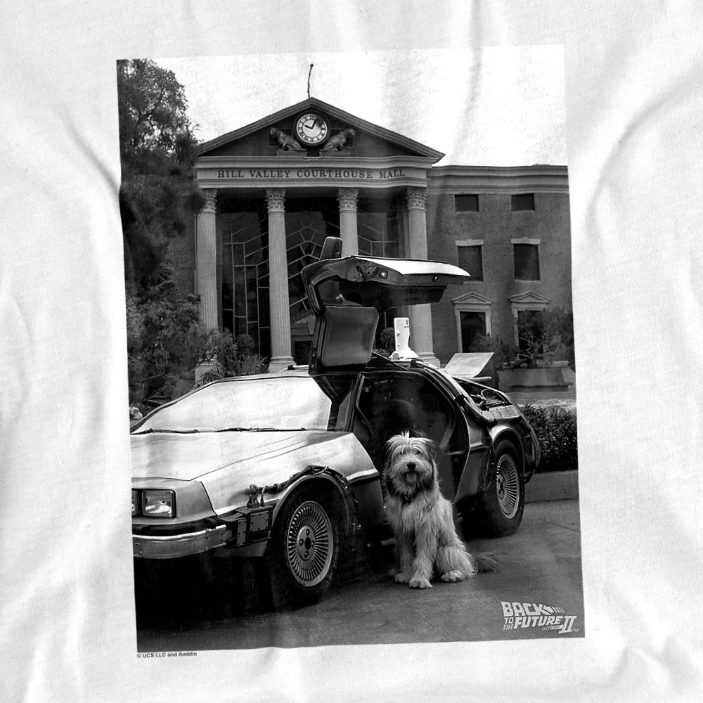 Back to the Future DeLorean & Einstein T-Shirt