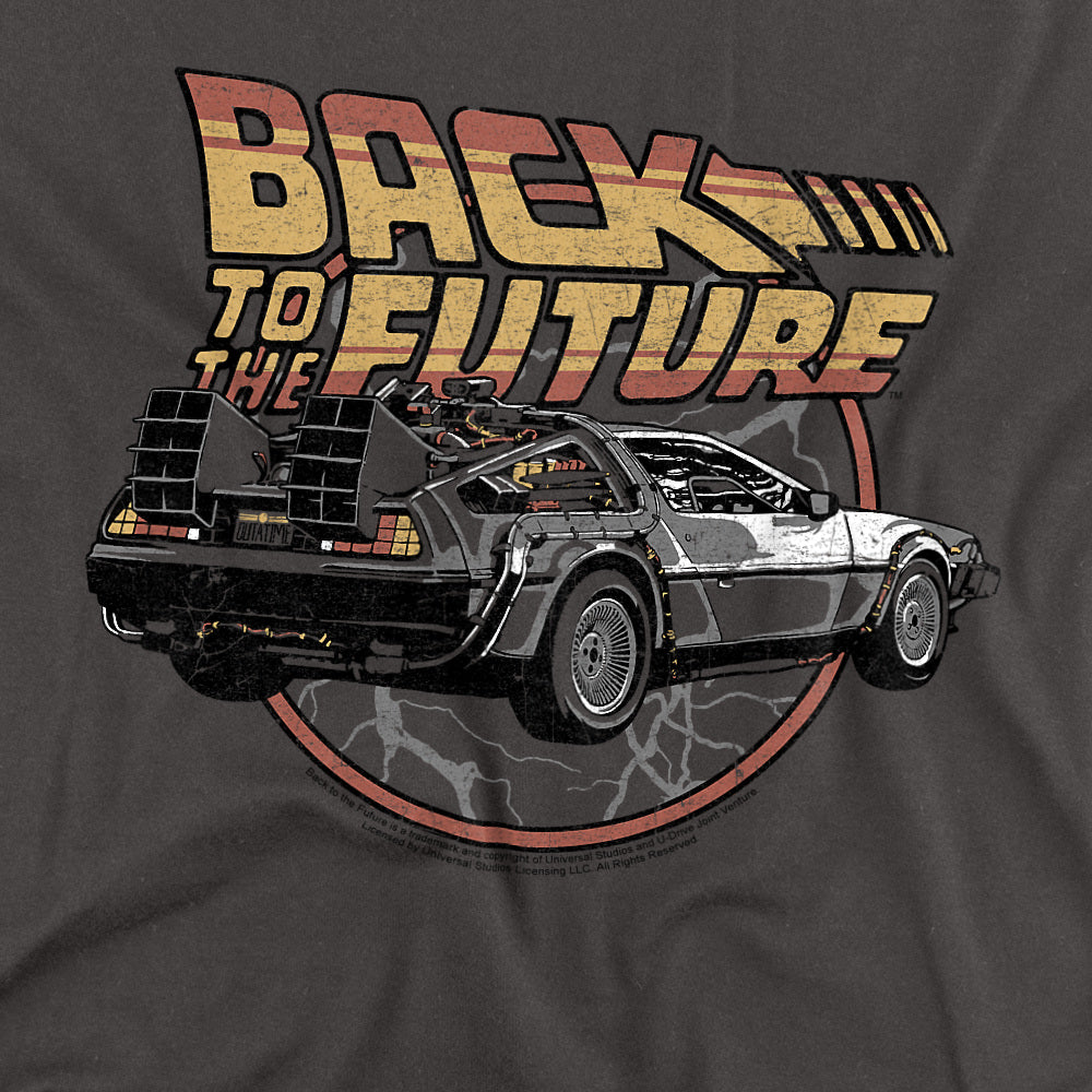 Back to the Future DeLorean Retro T-Shirt