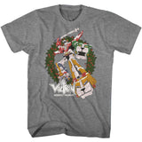 Voltron 80's Holiday Wreath Tee