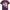 Purple t-shirt with colorful graphic design featuring a bear, ship, and other elements on a white background.