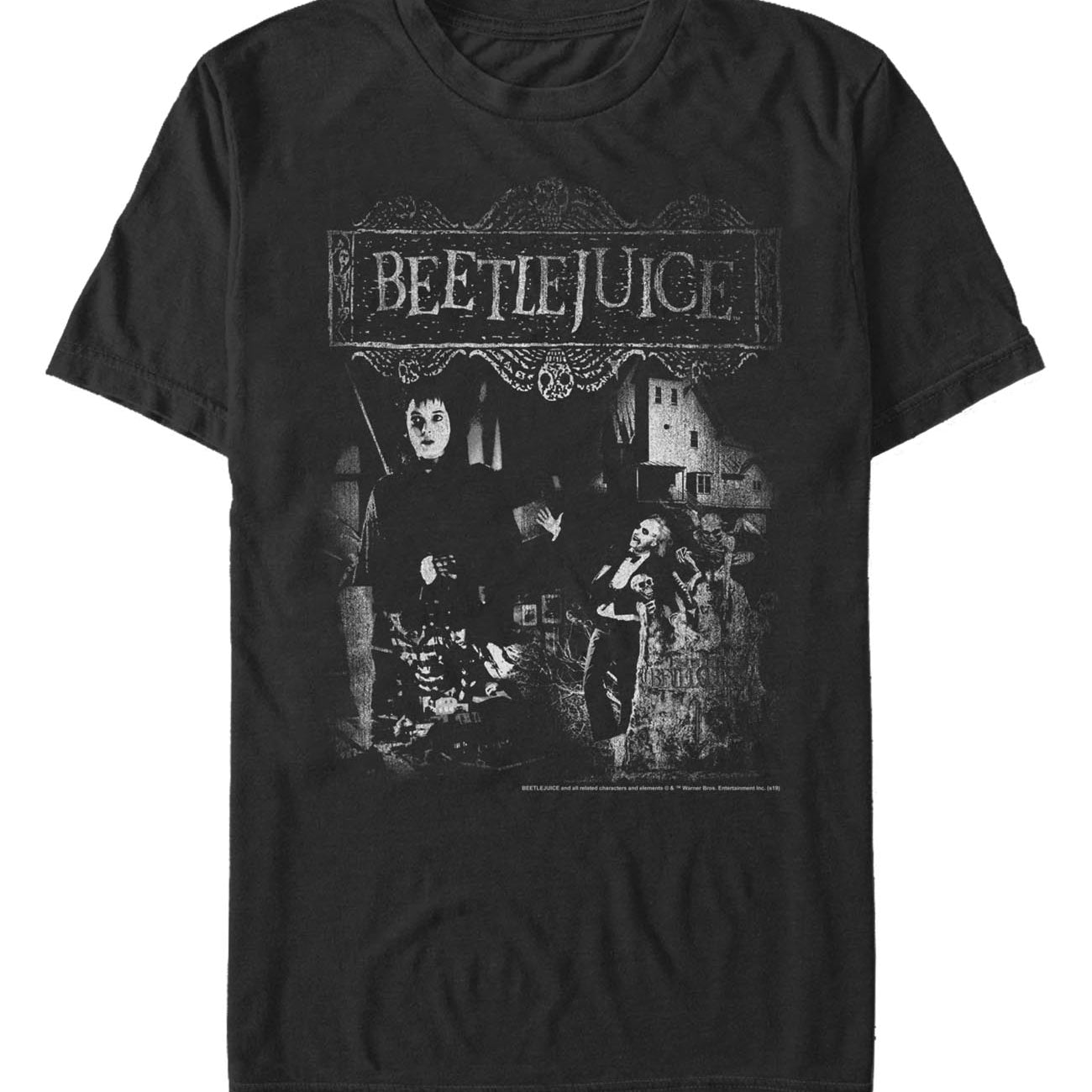 officially licensed Beetlejuice Beetle Poster T-Shirt tee
