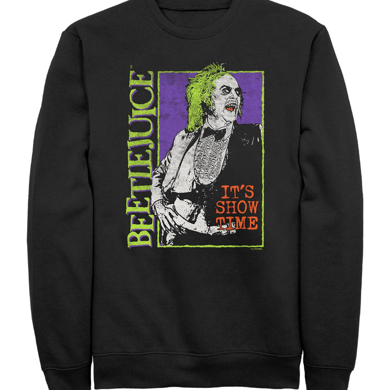 officially licensed Beetlejuice Side Logo Showtime T-Shirt tee