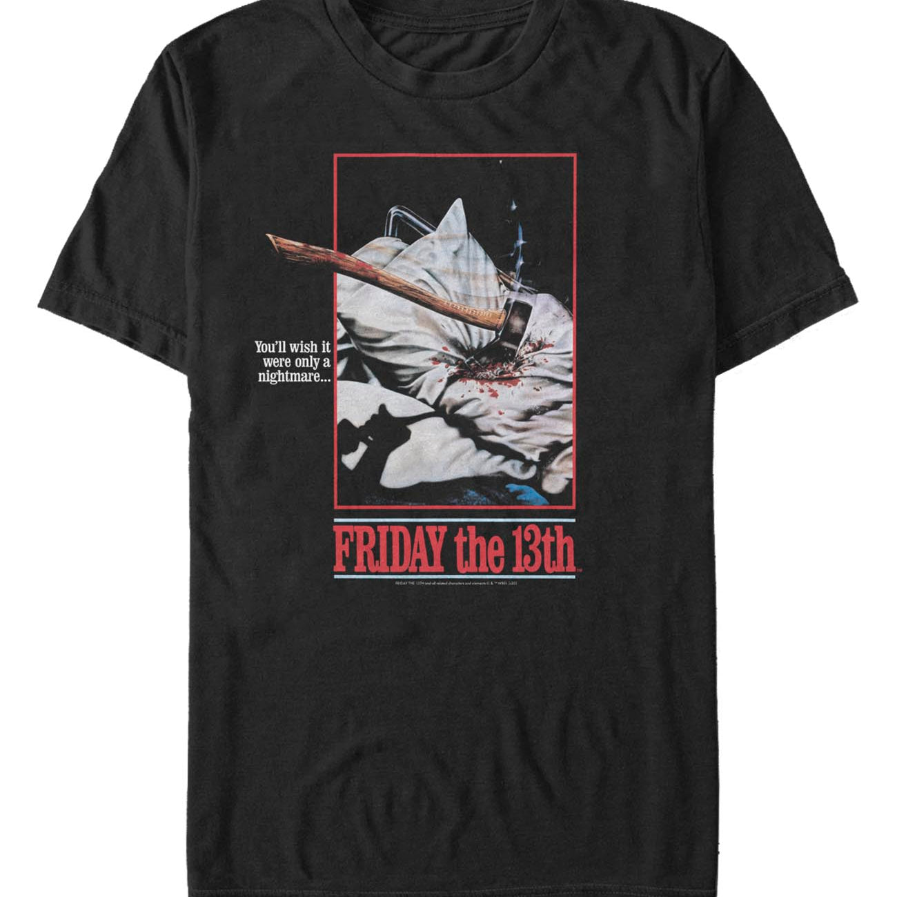 officially licensed Friday the 13th Poster Too T-Shirt tee