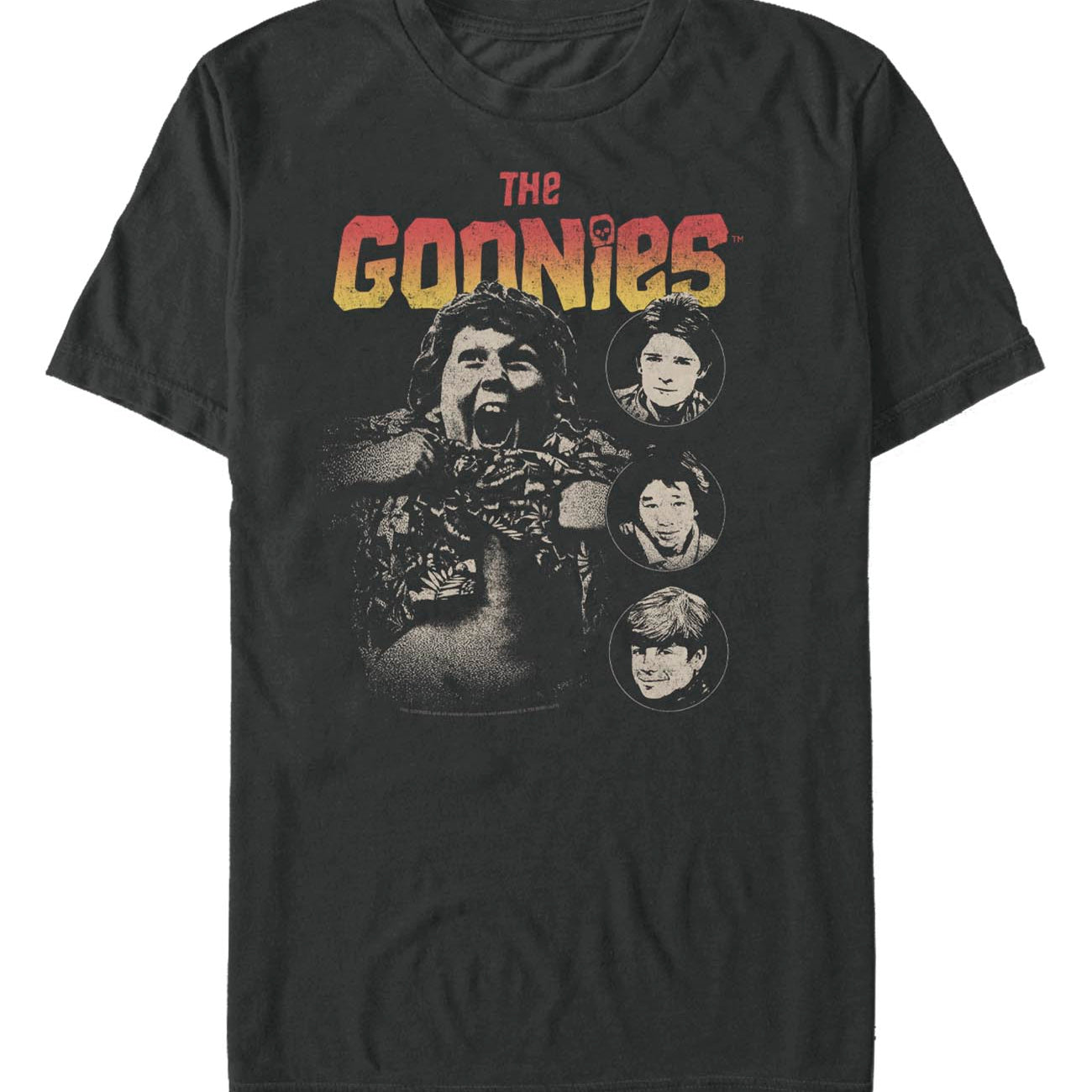 The Goonies Retro Truffle Shuffle T-Shirt officially licensed graphic tee