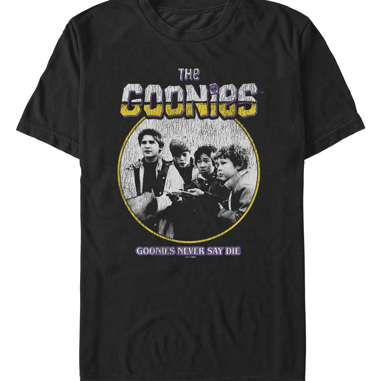 officially licensed The Goonies Circled Group T-Shirt tee