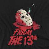 Friday The 13th Mask and Logo T-Shirt
