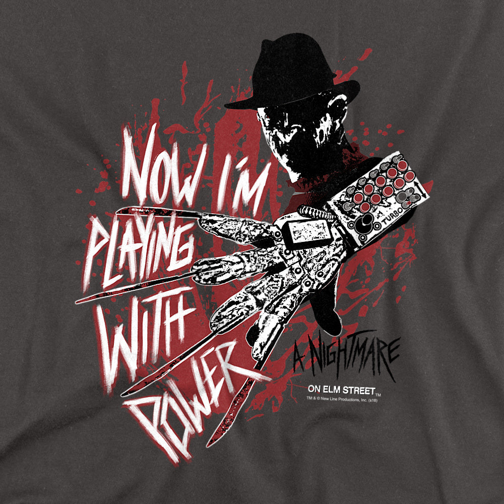 Nightmare On Elm Street Playing With Power T-Shirt