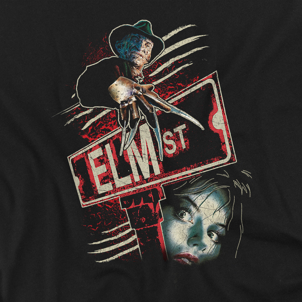 Nightmare On Elm Street Sign T-Shirt