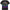 Black t-shirt with a graphic of a bat wearing a mask on a rainbow background