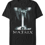 officially licensed The Matrix Cityscape Poster T-Shirt tee