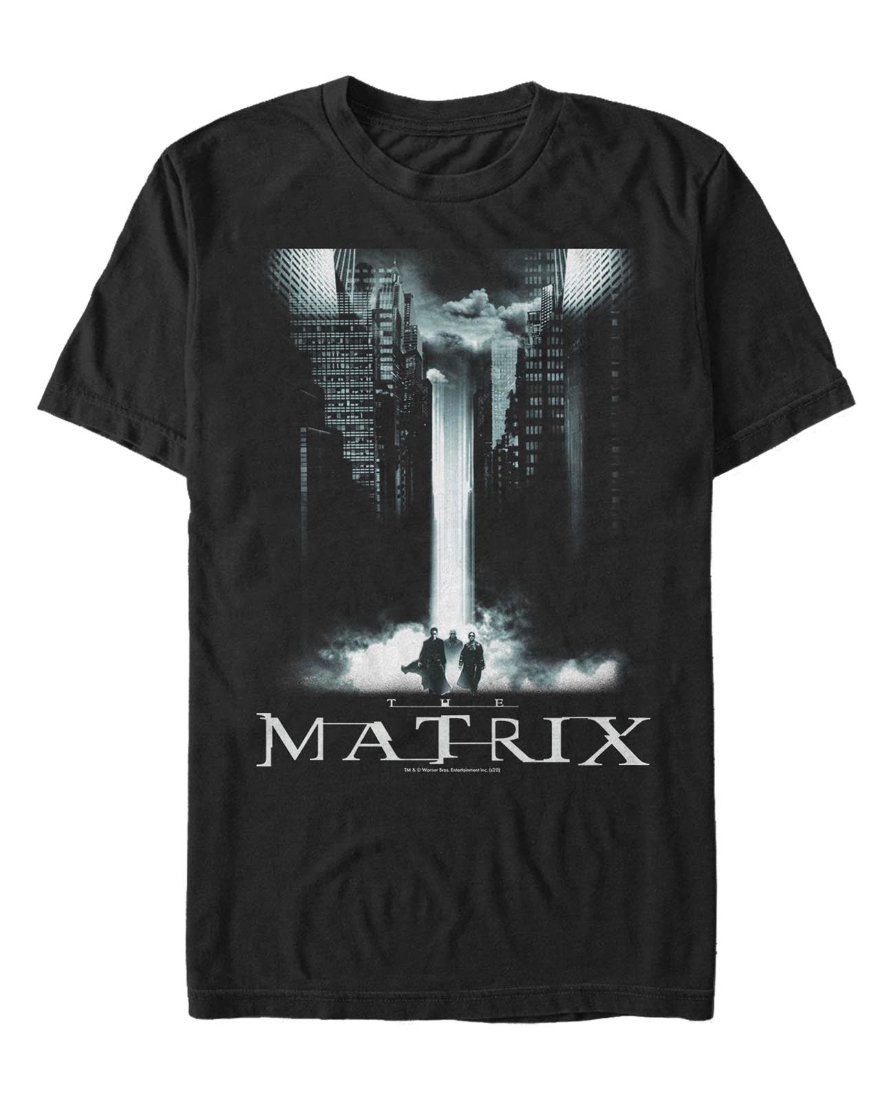 officially licensed The Matrix Cityscape Poster T-Shirt tee