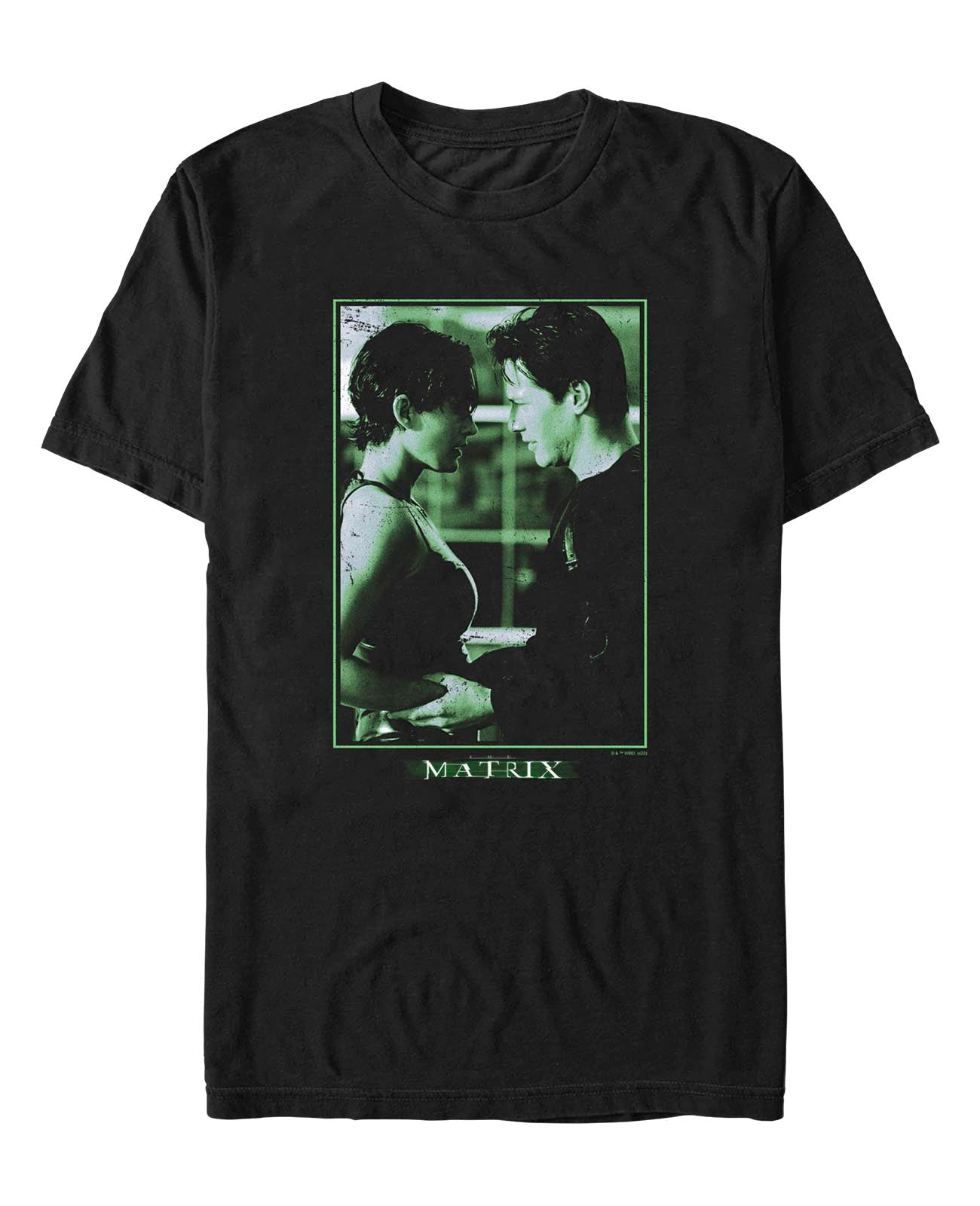 officially licensed The Matrix Matrix Street Couple T-Shirt tee
