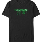 officially licensed The Matrix Matrix Code Logo T-Shirt tee