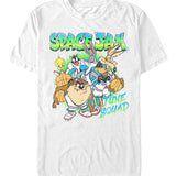 officially licensed Space Jam Tune Spray T-Shirt tee