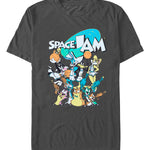 officially licensed Space Jam Jam Group Alt T-Shirt tee