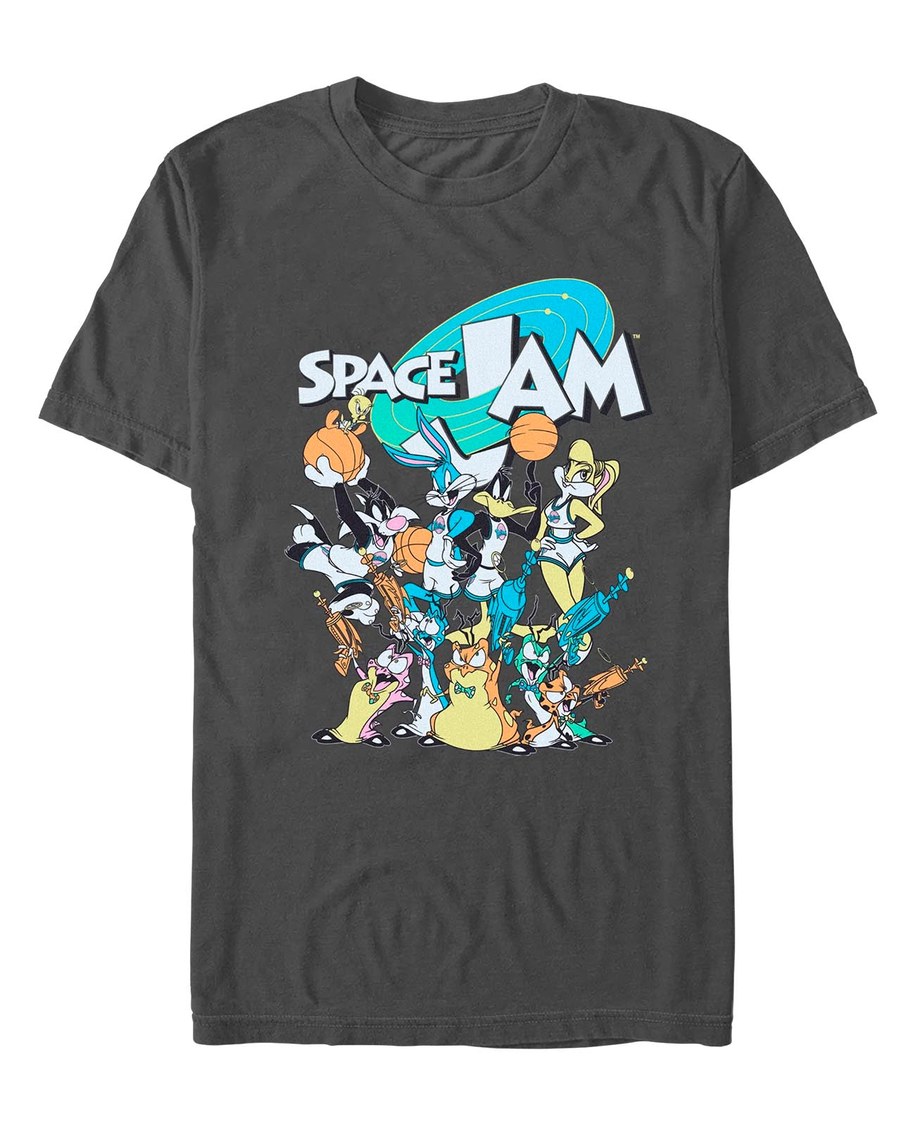 officially licensed Space Jam Jam Group Alt T-Shirt tee