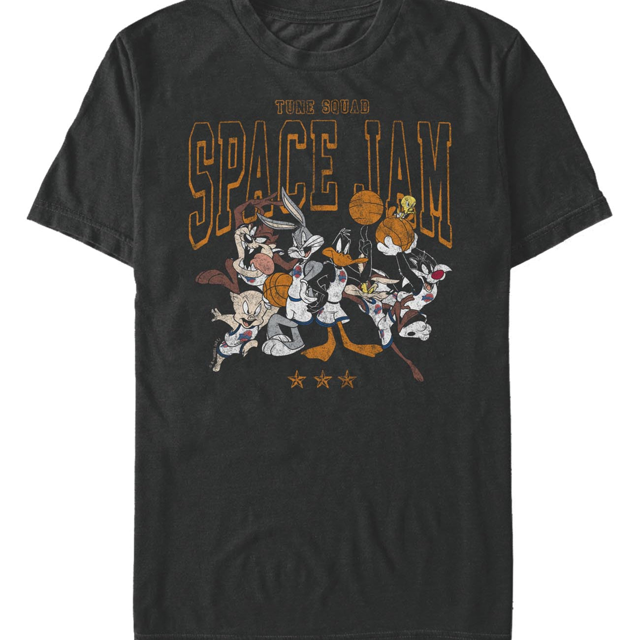 officially licensed Space Jam Group Jam T-Shirt tee